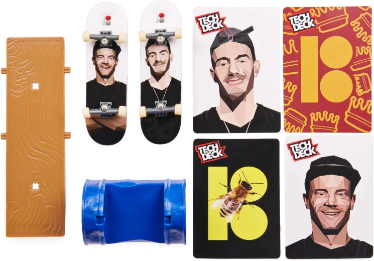 Dva spremna fingerboarda za trenutnu vožnju