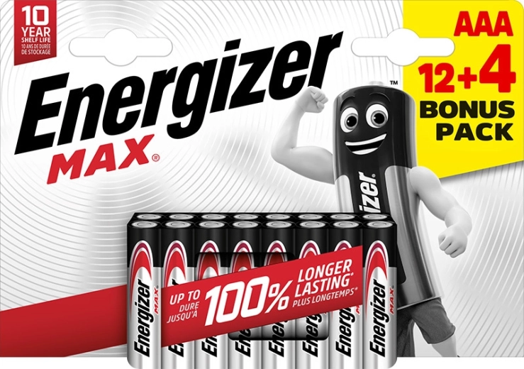 Energizer Max AAA alkalne baterije 16 kom