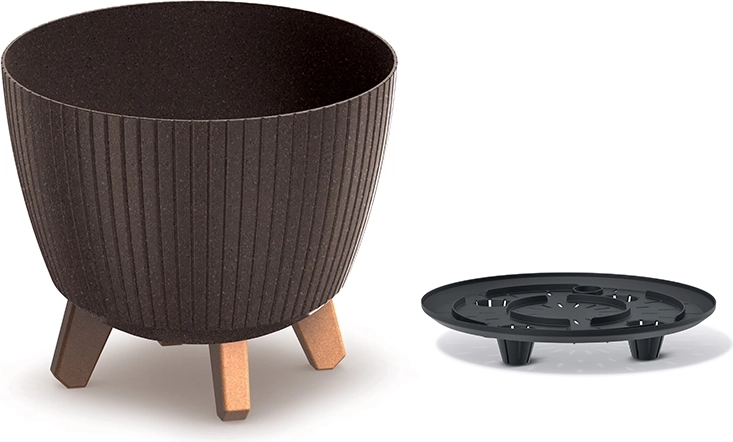 Lončanica Lamia Eco Wood 23,2 cm kava