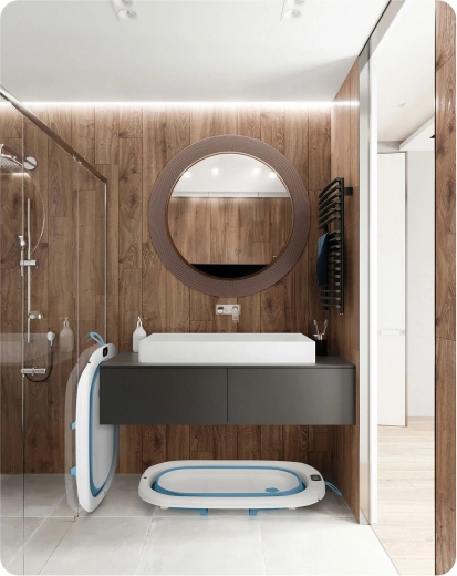 Sklopiva, stabilna i štedljiva po prostoru