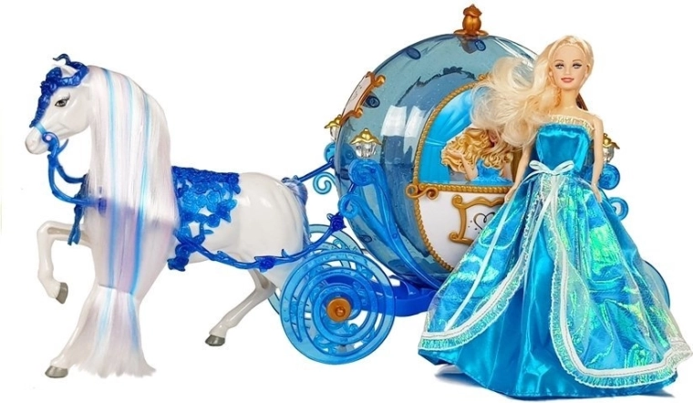 Lutka kao princeza u svjetlucavoj robi