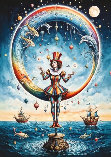 Puzzle Morski akrobat 1500 dijelova ART PUZZLE