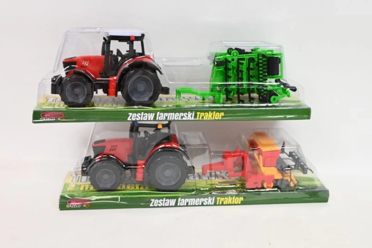 Tractor with agricultural machine - 1 piece