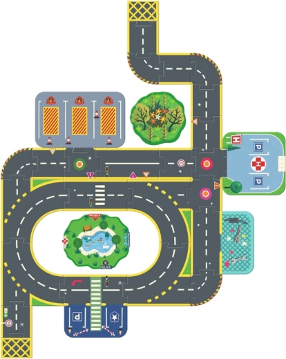 Grad pun života: park, bolnica i igralište