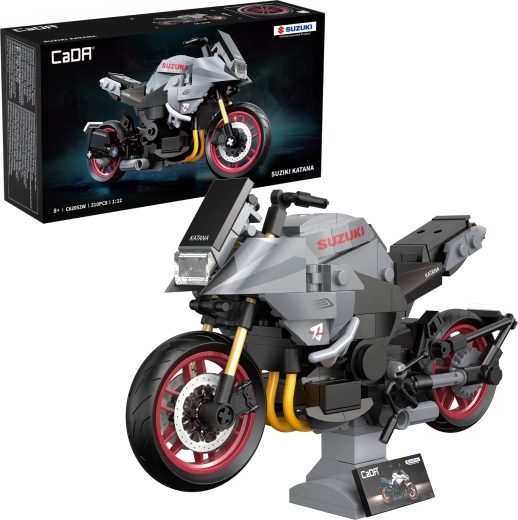 CaDA Suzuki Katana građevinski komplet motocikla 1:12 (310 dijelova)