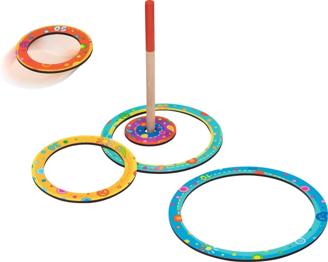 Colorful rings for fun and easy aiming