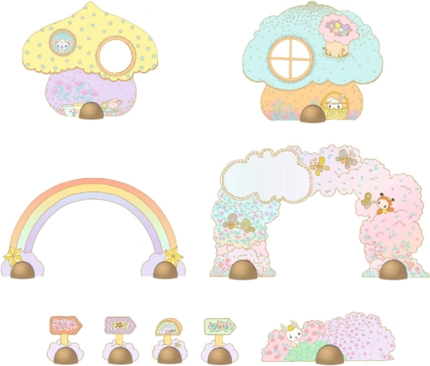 Stalčići i dekoracije za igranje priča