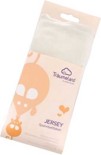 Träumeland rastezljiva jersey plahta 40 × 90 cm, boja mente
