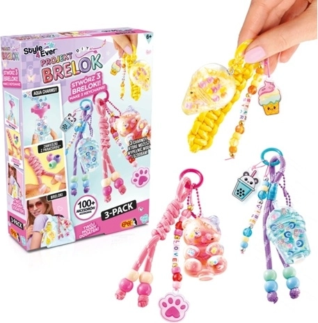 EPEE Projekt Keychain Set, 3 Pieces