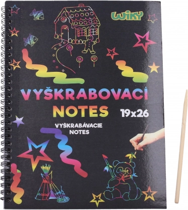 Velika bilješka za grebanje 10 listova