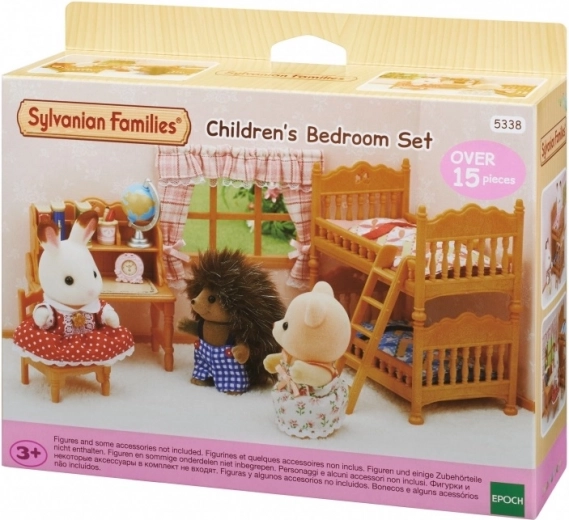 Sylvanian Families Country Children’s Room with Bunk Bed