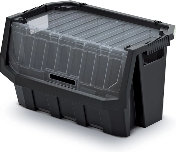 Plastična spremna kutija Truck Max Plus 60 l, crna