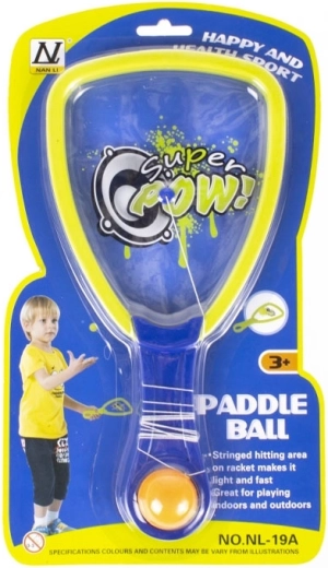 Reket s lopticom na gumi – trening koordinacije i refleksa