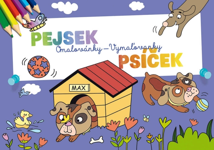 Jiri Models dječje bojanke A5 psić - 1 komad
