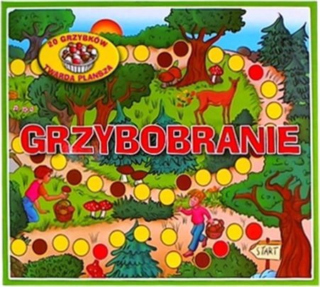 društvena igra Grzybobranie – branje gljiva za djecu