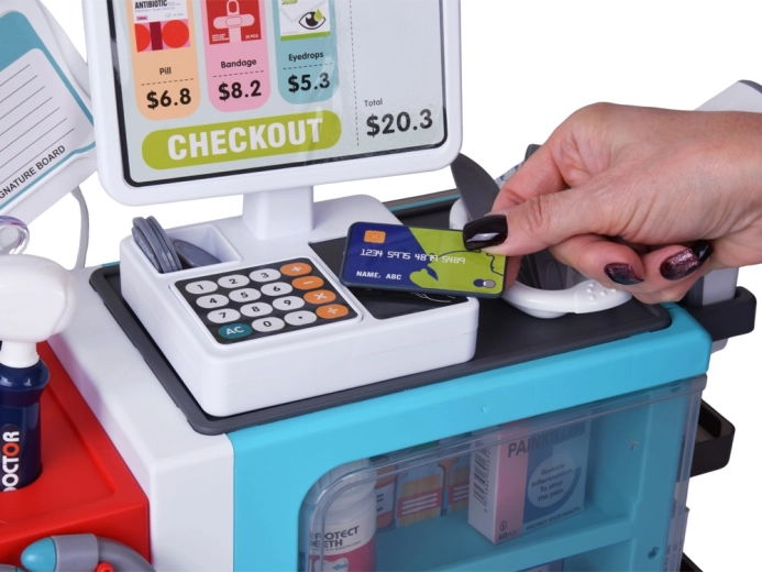 Interaktivna blagajna s terminalom