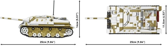 Realističan model u mjerilu 1:28 i pokretne gusjenice