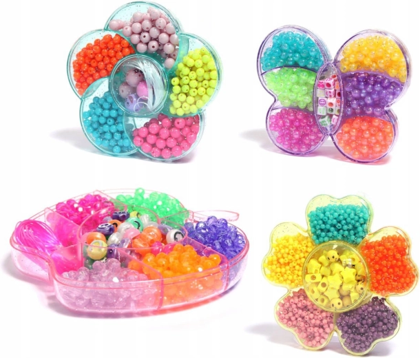 Practical compartment box for clear, organized crafting