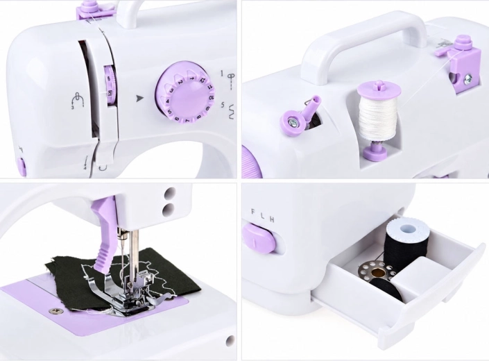 12 stitches and forward and reverse sewing