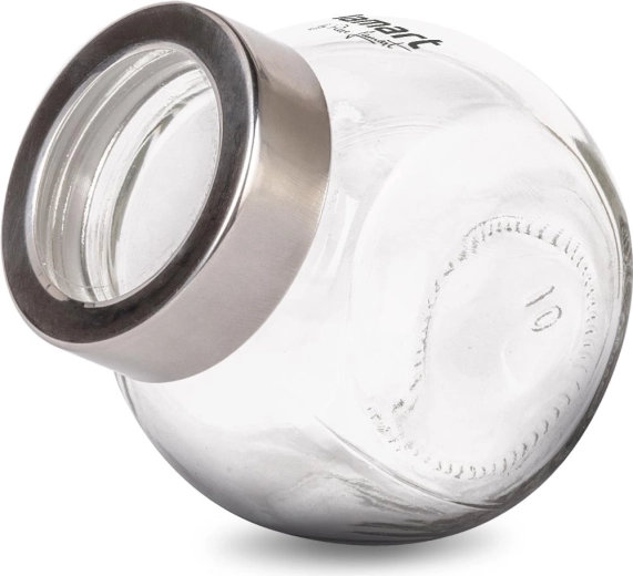 Lamart Buck Set of 4 Glass Jars, 4 × 170 ml