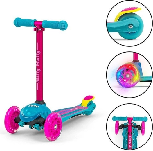 Svjetleći prednji kotači i skretanje prijenosom težine