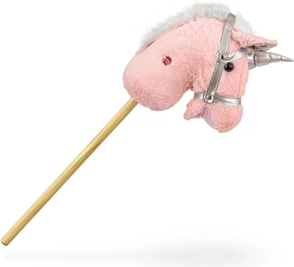 Mekana plišana glava i čvrsta drvena motka