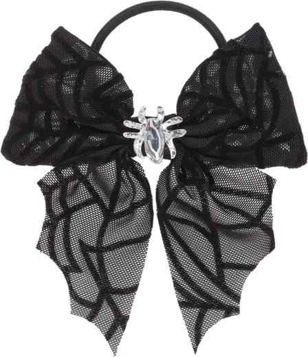 Souza! Spellie hair tie with bow and spider