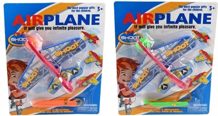 Pjenasti avion s ručnim izbacivačem