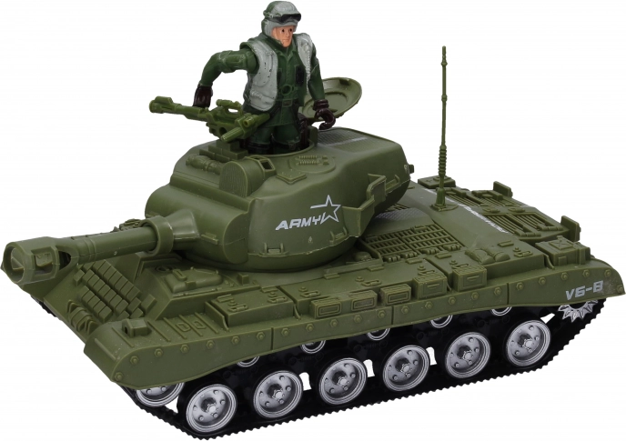 Tenk s vojnikom 26 cm