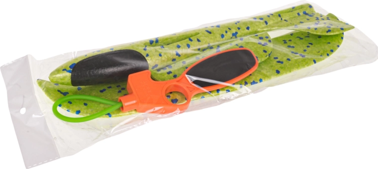 Pjenasto jedrilice s ručnim katapultom – Zelena