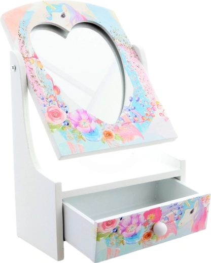 Zrcalo u obliku srca za male modne znalce