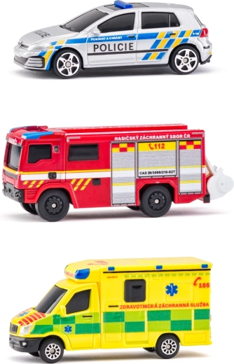 Maisto set spasilačkih vozila Češka Republika 1:64