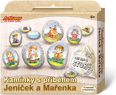 Kamenčići s pričom - Kućica od medenjaka