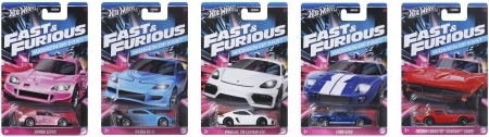 Hot Wheels tematski autići Brzi i žestoki 1:64