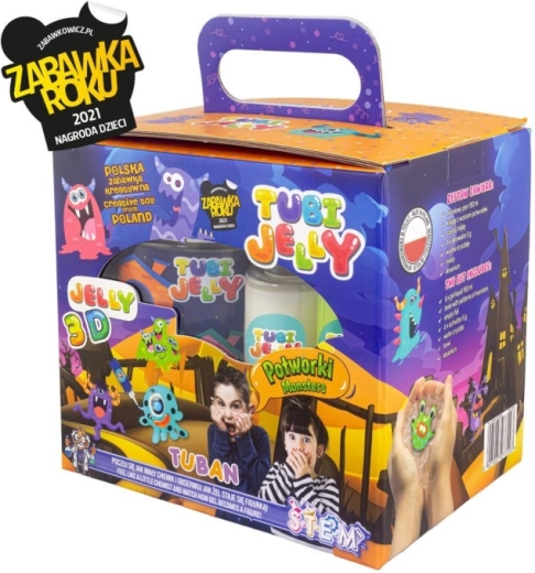 Kreativni set Tubi Jelly - mali akvarij Čudovišta