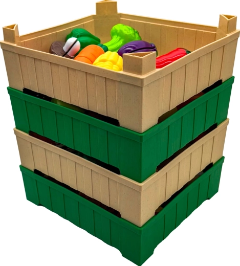 Practical crate for easy storage