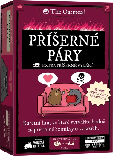 Blackfire Grozni parovi – kartaška igra s stripovima The Oatmeal