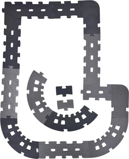 Nido nido foam puzzle X rail