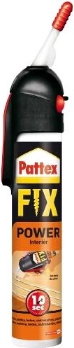 Pattex Power Fix DIY samopokretno montažno ljepilo za interijer 250 g