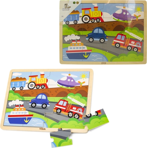 BABU drvene puzzle – promet