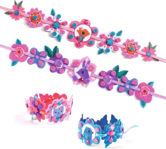 Meki filcani ukrasi i šareni motivi