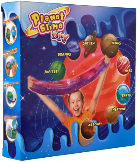 Kreativni set – sluzave planete u kutijici