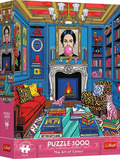 Trefl Premium Plus Puzzle The Art of Colour: Home Art Gallery 1000 Pieces