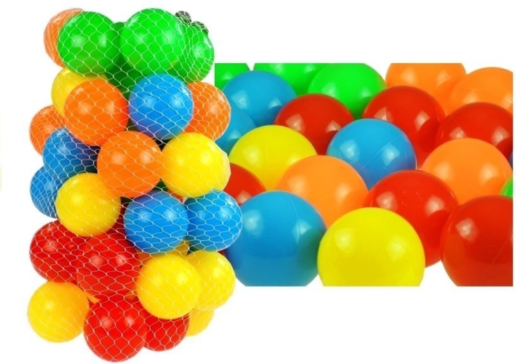 Suhe kuglice za bazen u mrežici 50 kom 7 cm