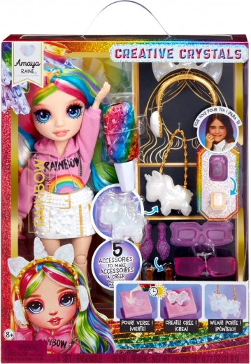 Lutka Rainbow High Creative Crystals Amaya Raine