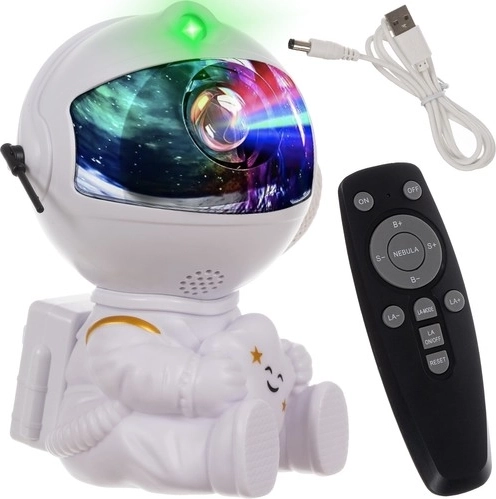 projektor zvijezda astronaut s daljinskim upravljačem