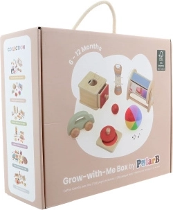 Montessori set igračaka POLARB za bebe 6–12 mjeseci
