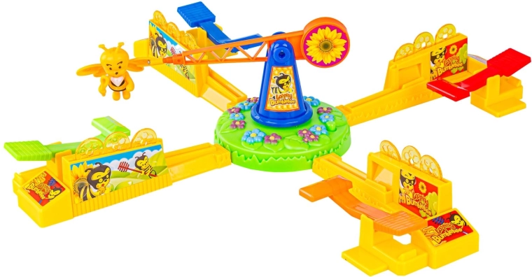 Flying bumblebee with a motorized mechanism