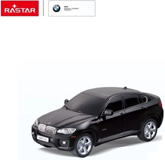 Rastar BMW X6 RC auto na daljinsko upravljanje 1:24 crno