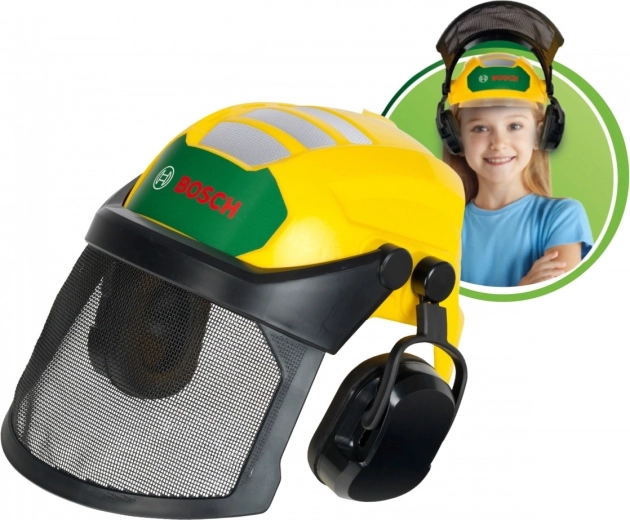 Podesiva kaciga sa štitnikom i štitnicima za sluh